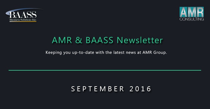 AMR September 2016 Newsletter