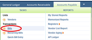 Intacct Bills