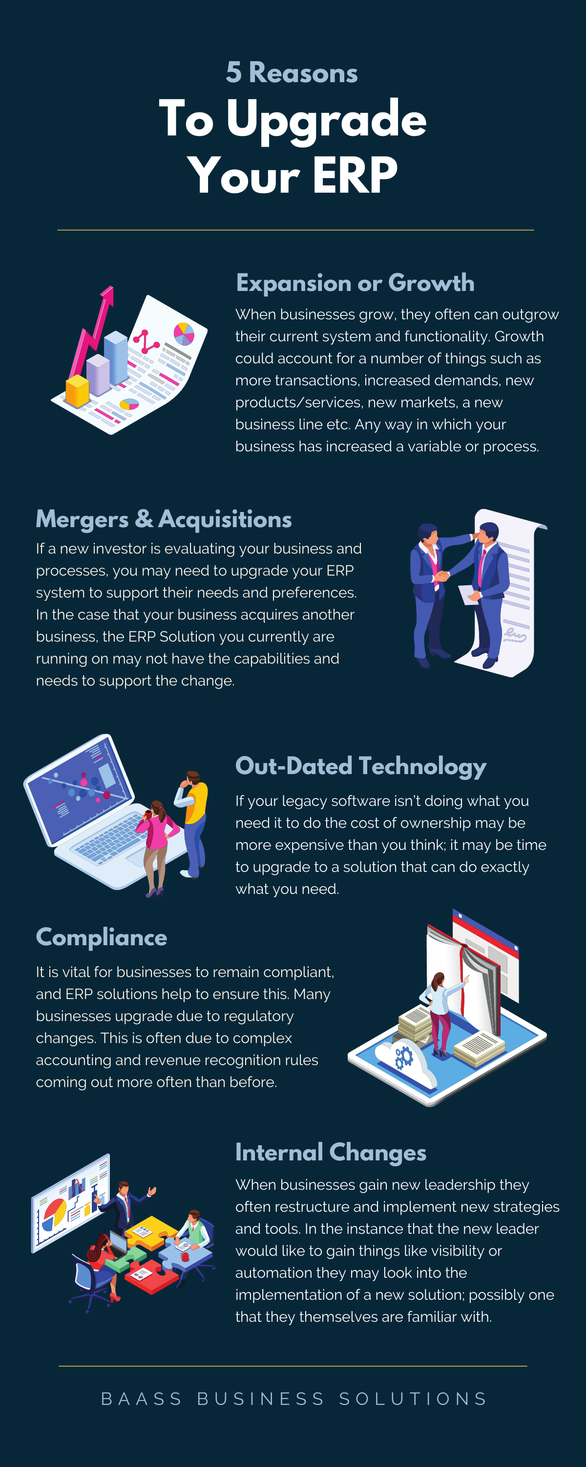 5 Reasons to Upgrade Your Software Infographic