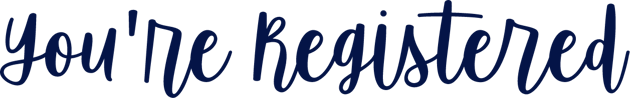 BAASS - Webinar Youre Registered