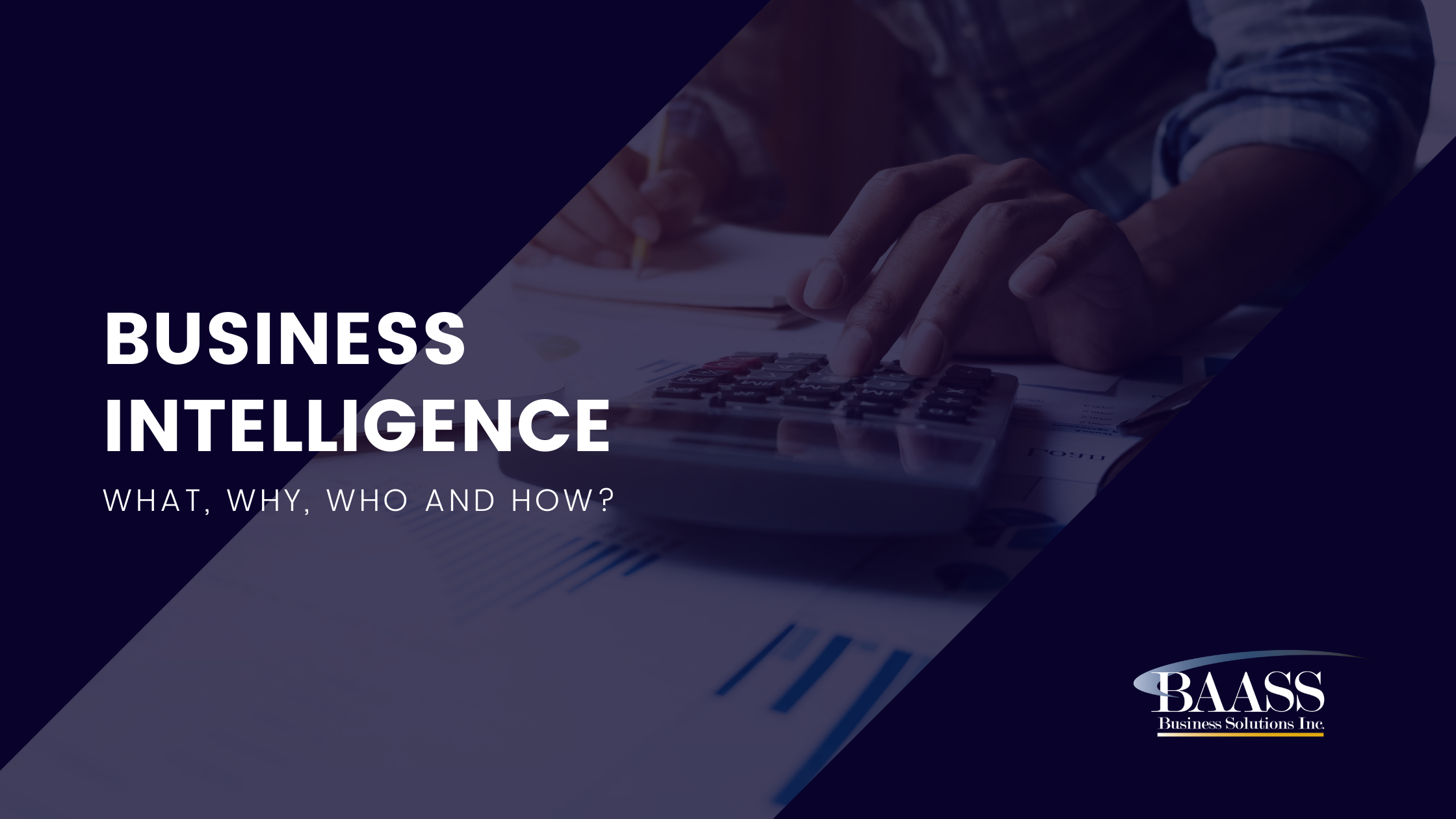 Business Intelligence (BI) - What, Why, Who and How