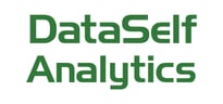 DataSelf Analytics Logo - Green with white background