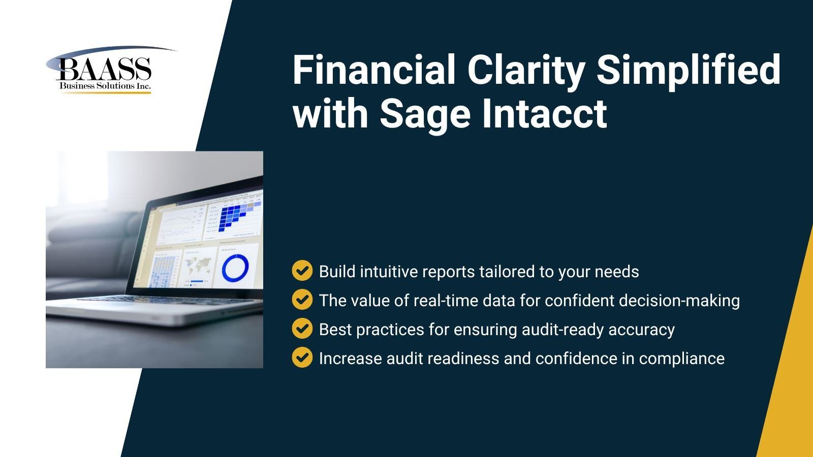 Financial Clarity Simplified with Sage Intacct Webinar