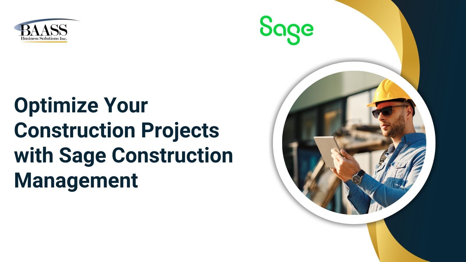 Optimize Your Construction Projects with Sage Construction Management webinar