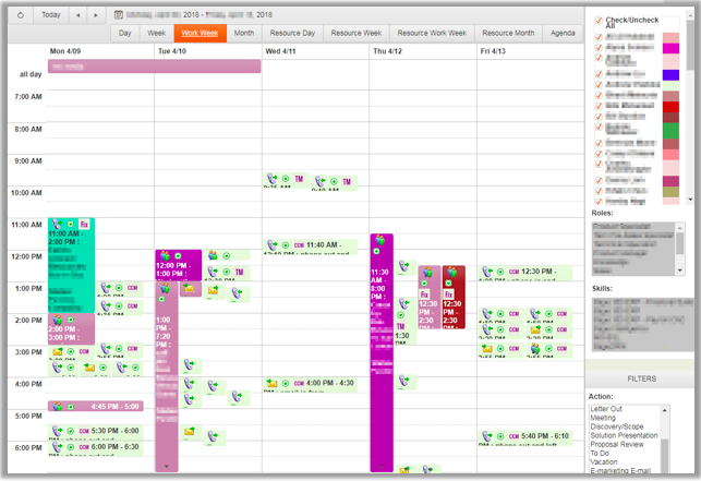 CRM Scheduler