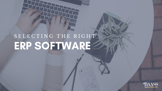 Selecting the Right ERP Software