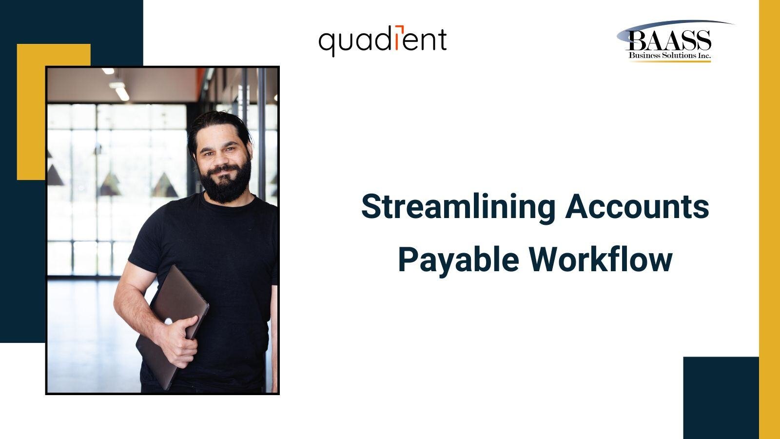 Streamlining Accounts Payable Workflow webinar