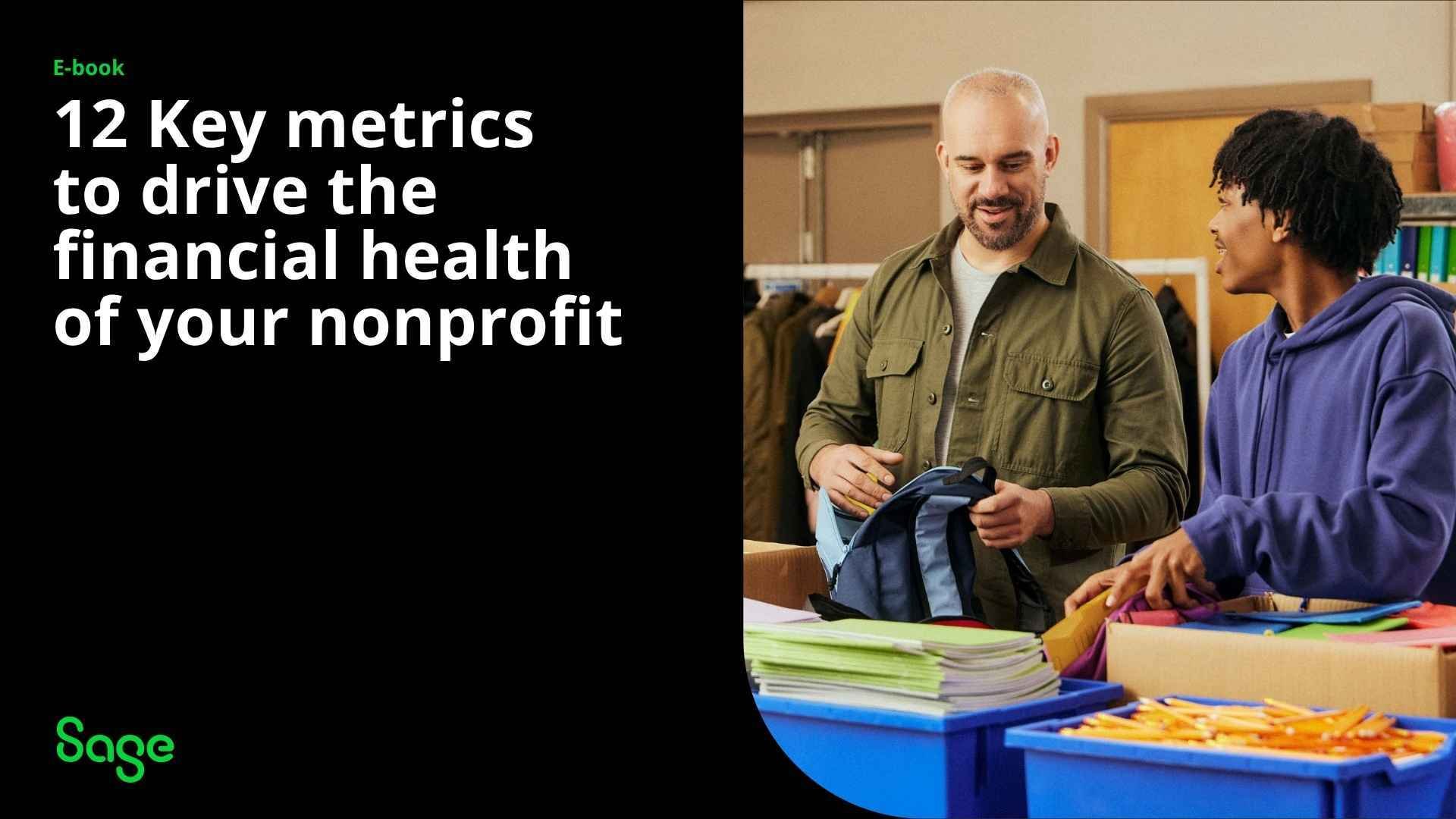 12 Key Metrics to Drive the Financial Health of Your Nonprofit