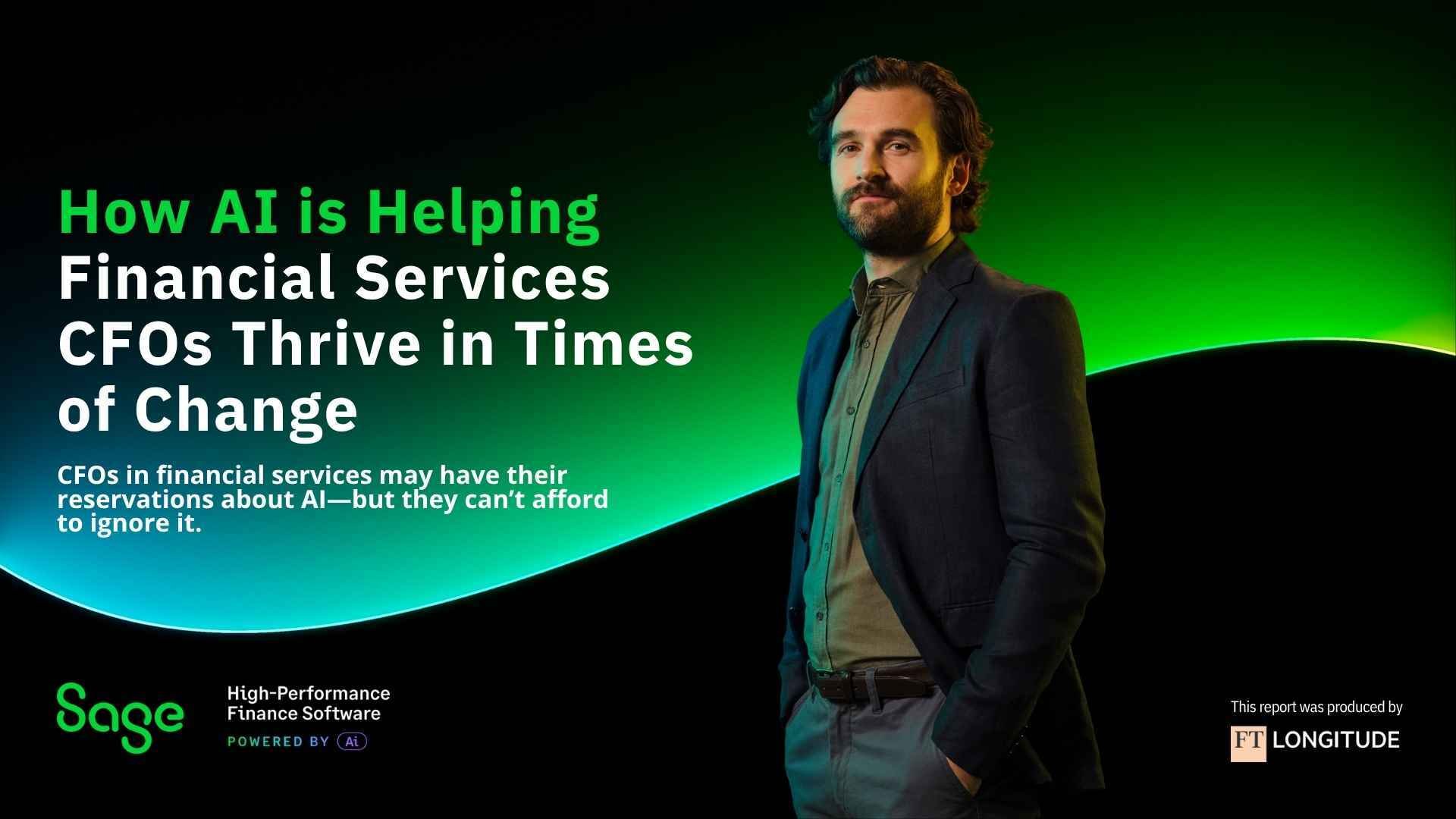 How AI Is Helping Financial Services CFOs
