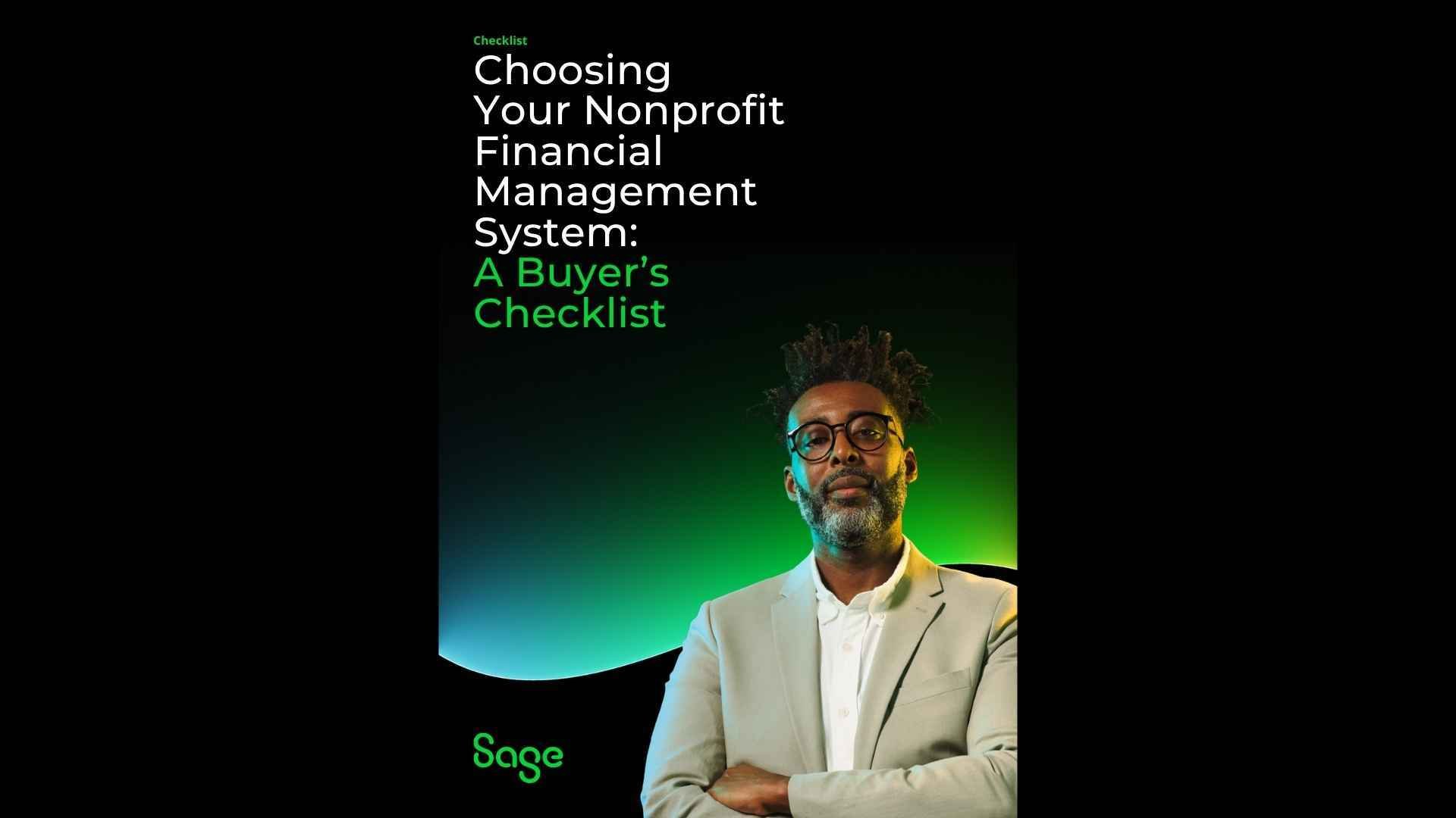 Nonprofit Buyers Checklist