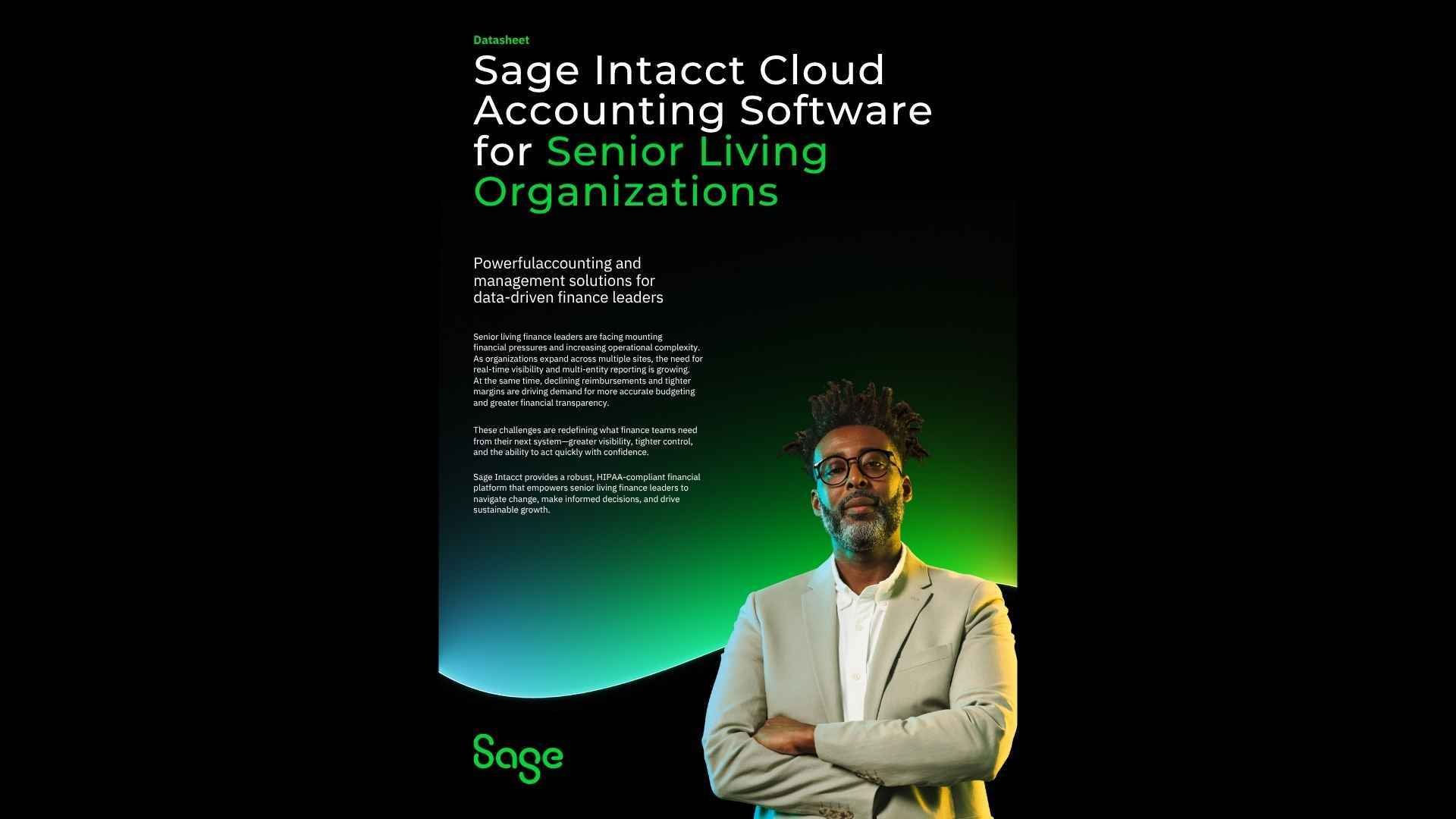 Sage Intacct Cloud Accounting Software for Senior Living and Long-Term Care Organizations