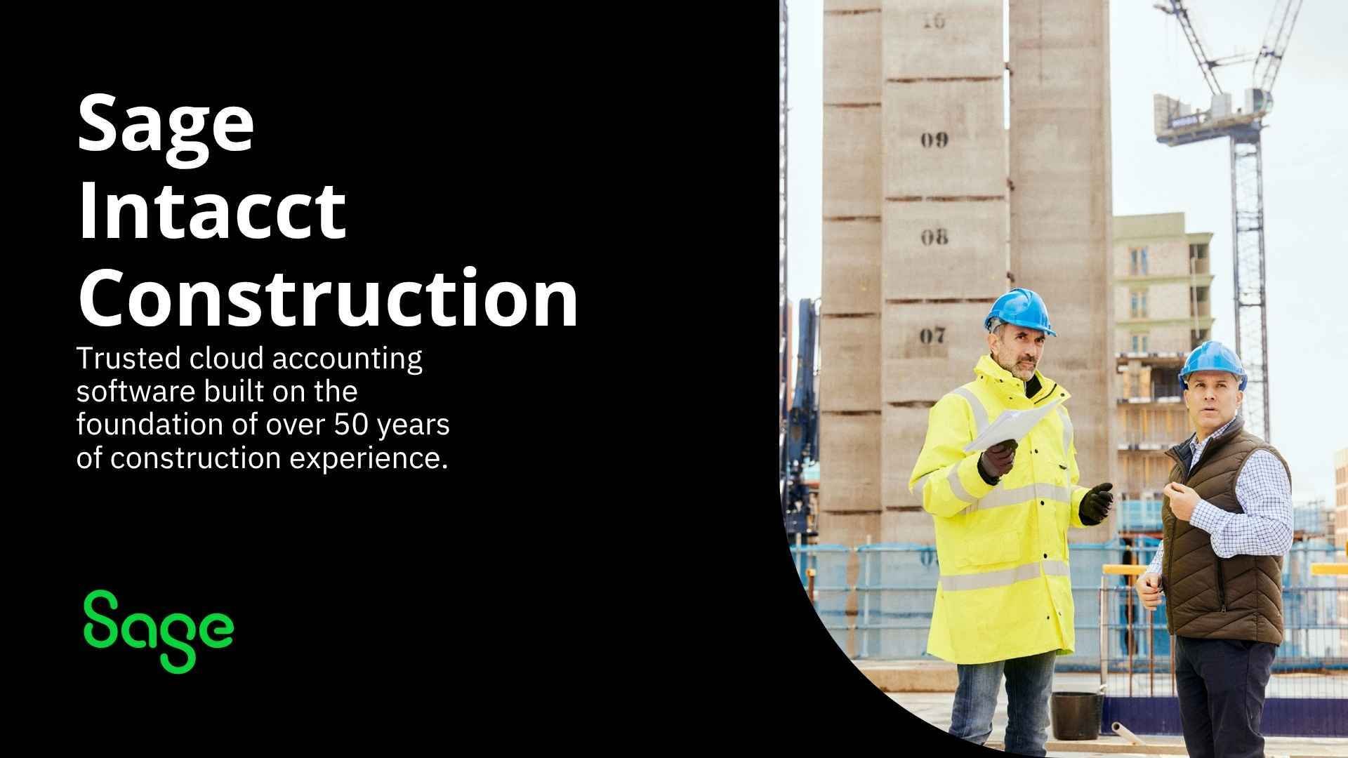 Sage Intacct Construction Brochure