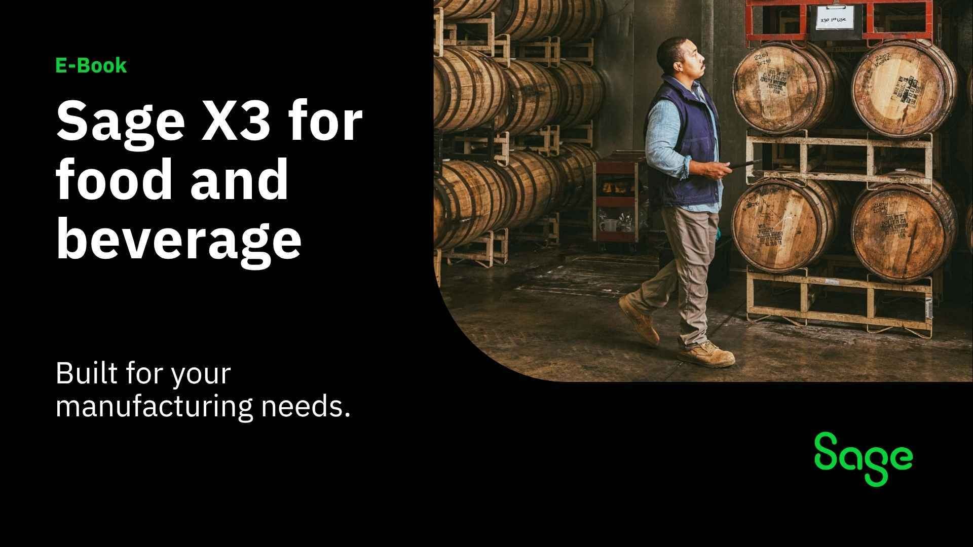 Sage X3 for Food & Beverage