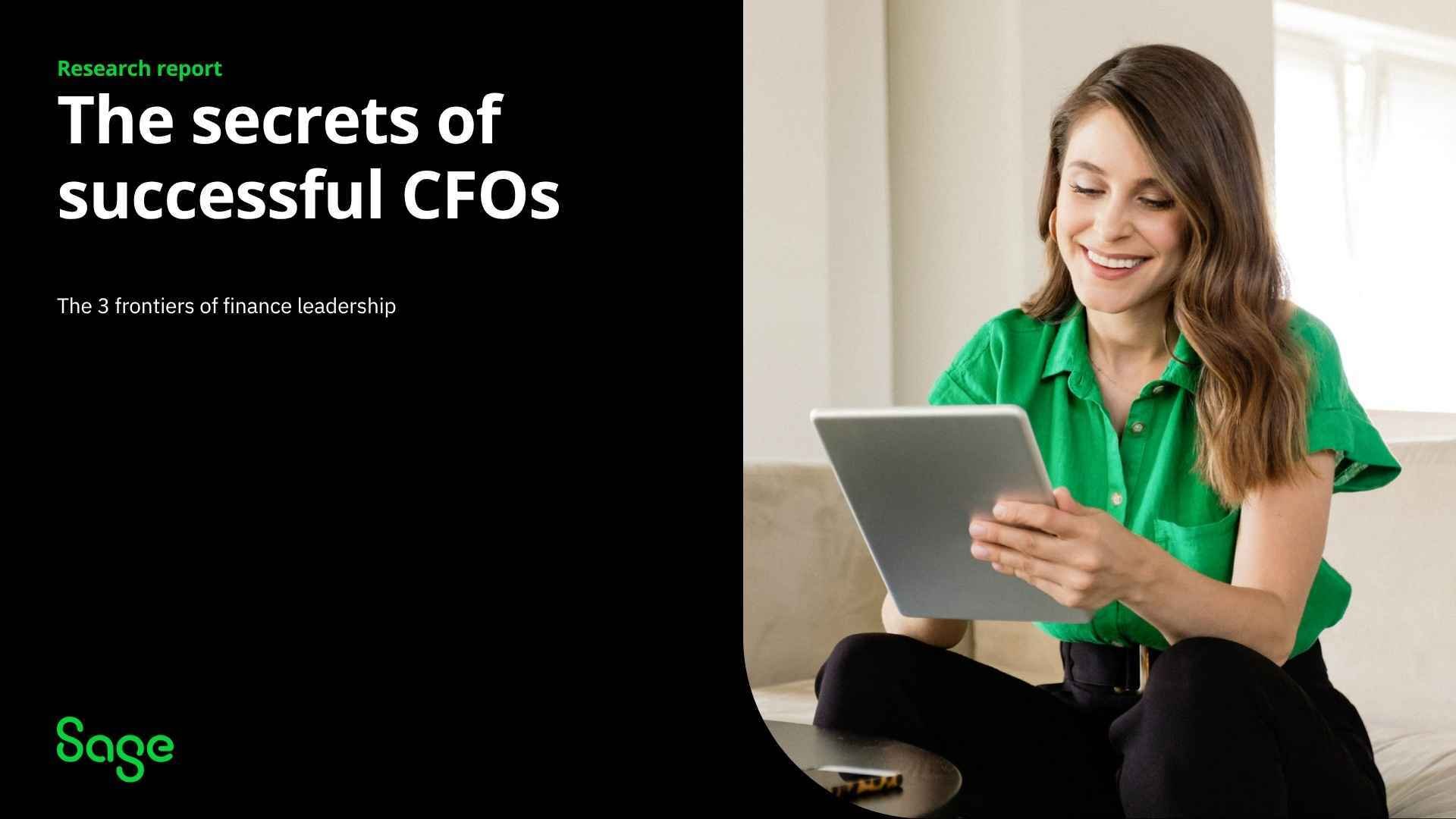 The secrets of successful CFOs