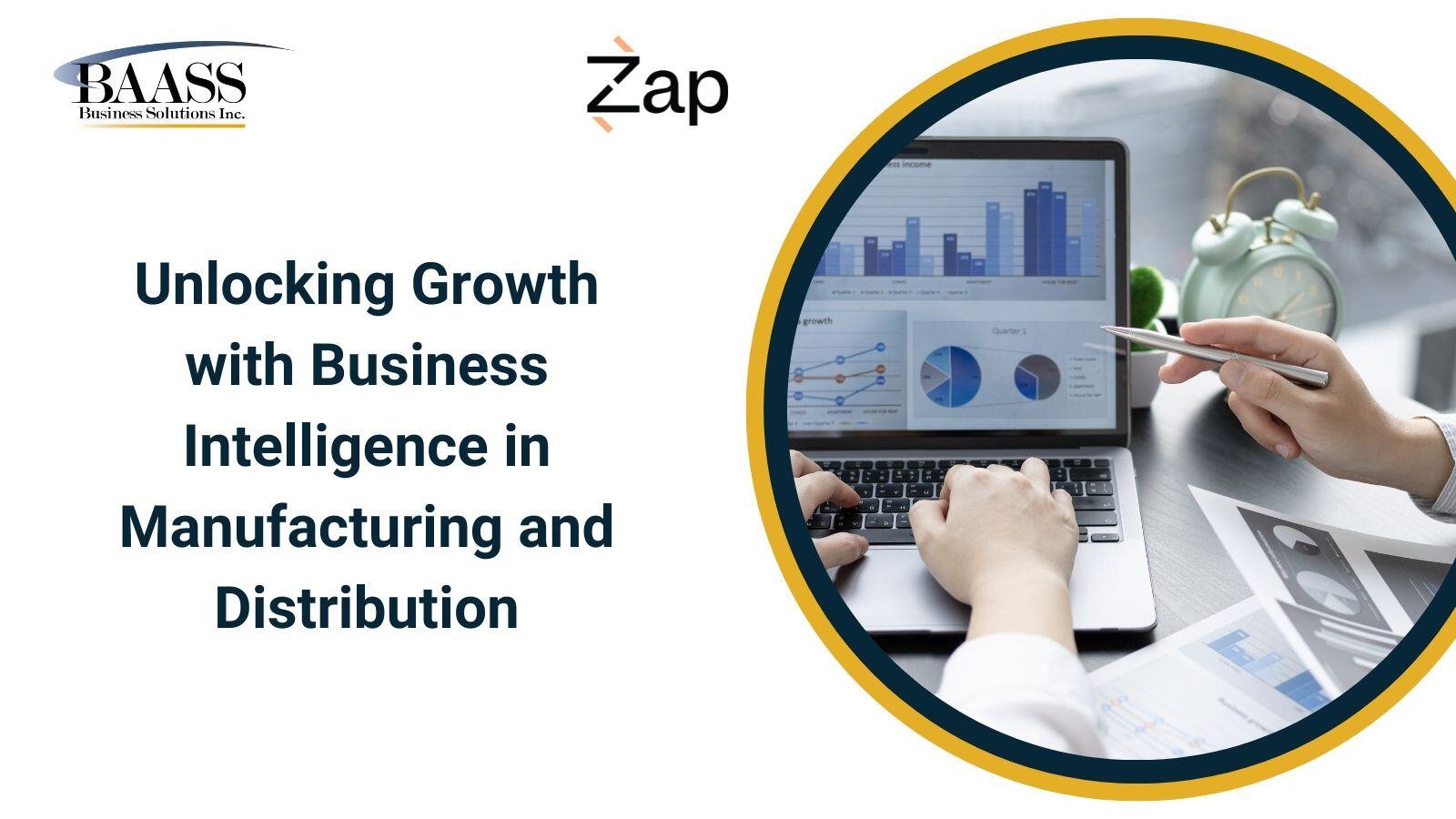 Unlocking Growth with Business Intelligence in Manufacturing and Distribution webinar