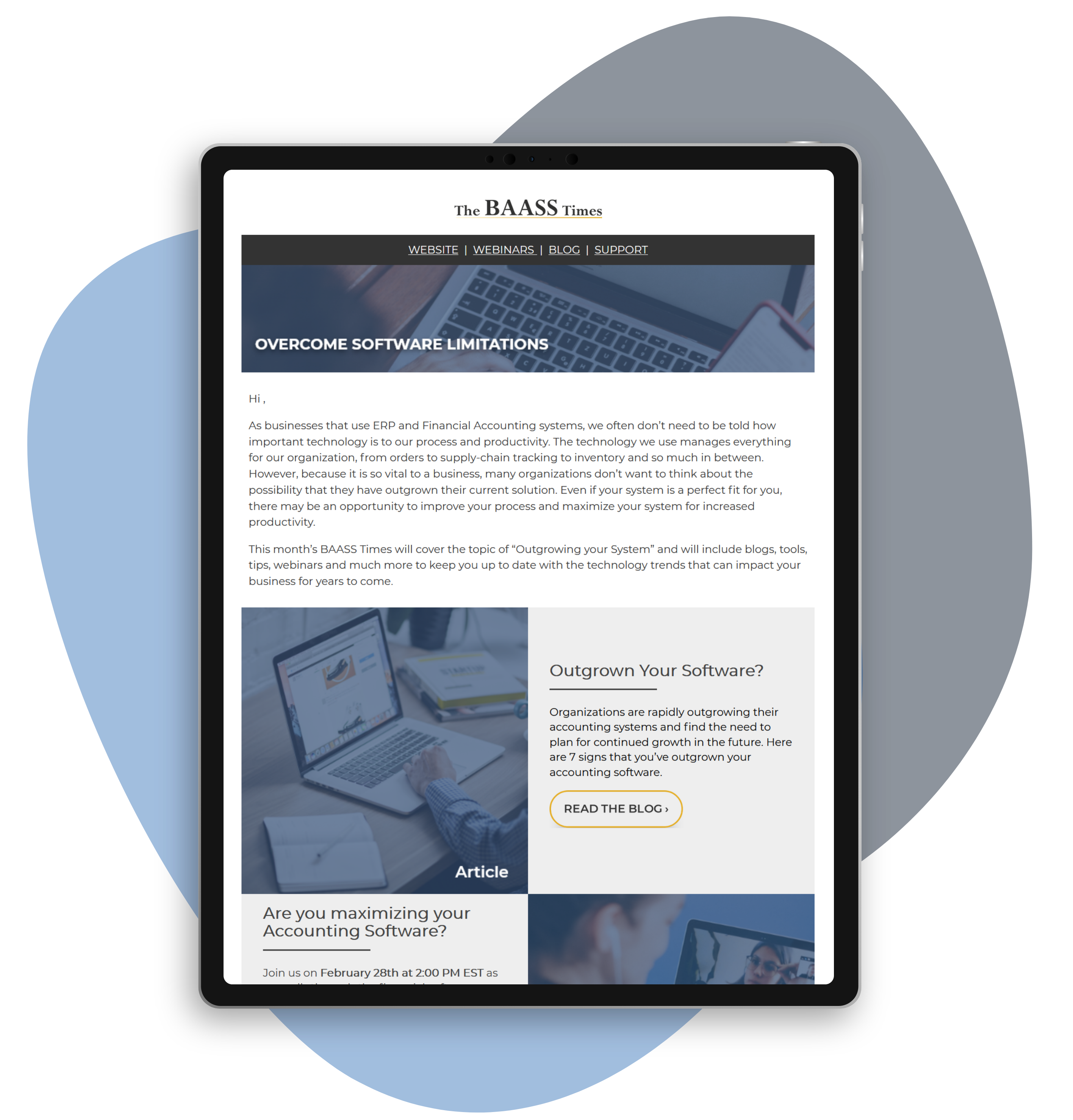 White Paper - Ipad - The BAASS Times