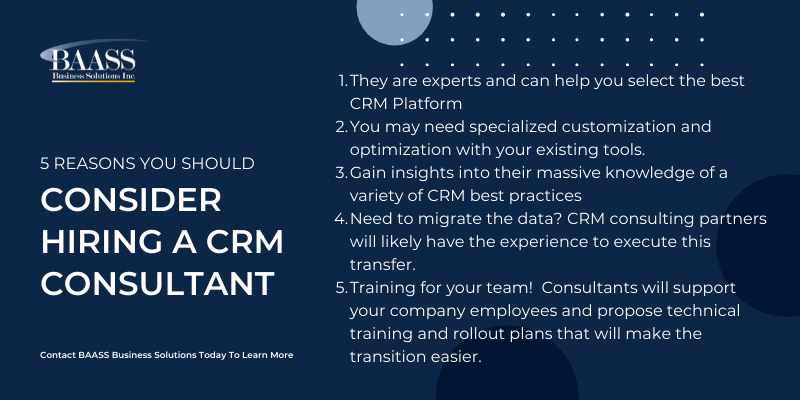 Why Consider a CRM Consulting