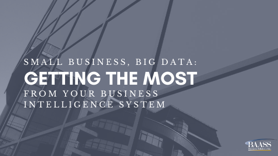 Small Business, Big Data: Getting the Most from Your Business Intelligence System