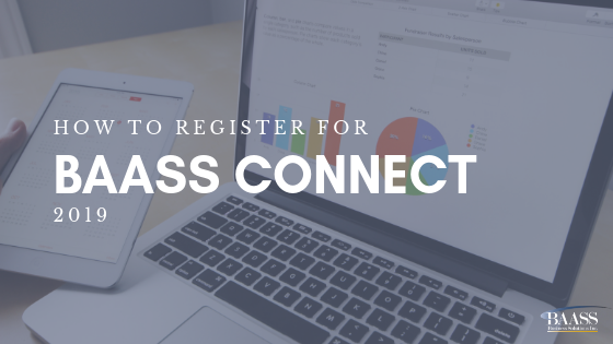 How to Register for BAASS Connect 2019
