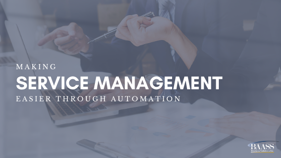 Making Service Management Easier Through Automation