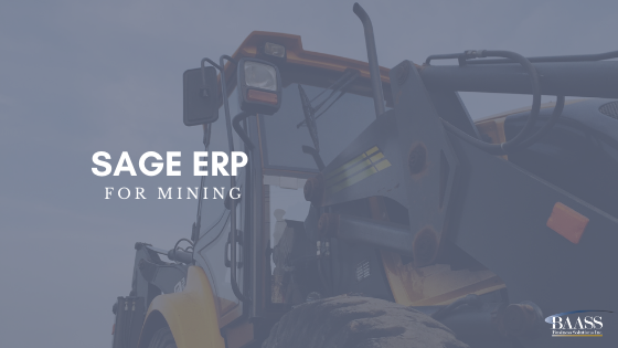 Sage ERP for Mining